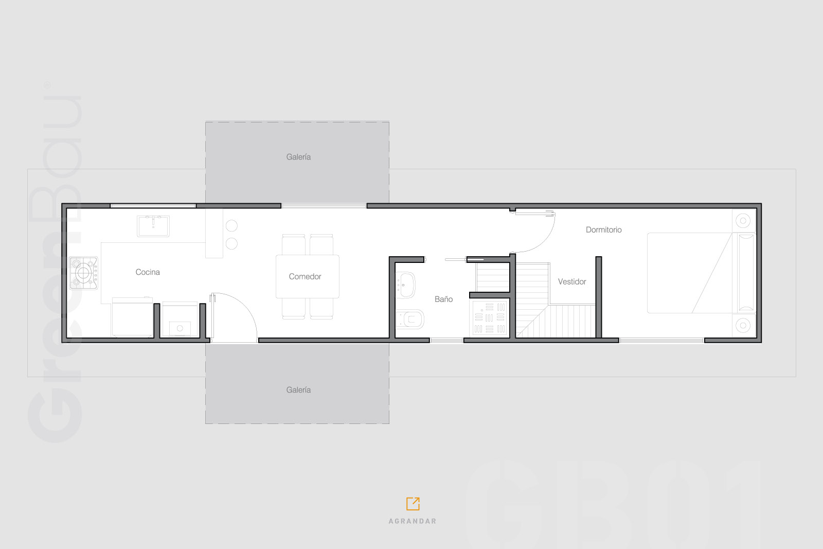 GreenBau Container Homes Modulo GB01