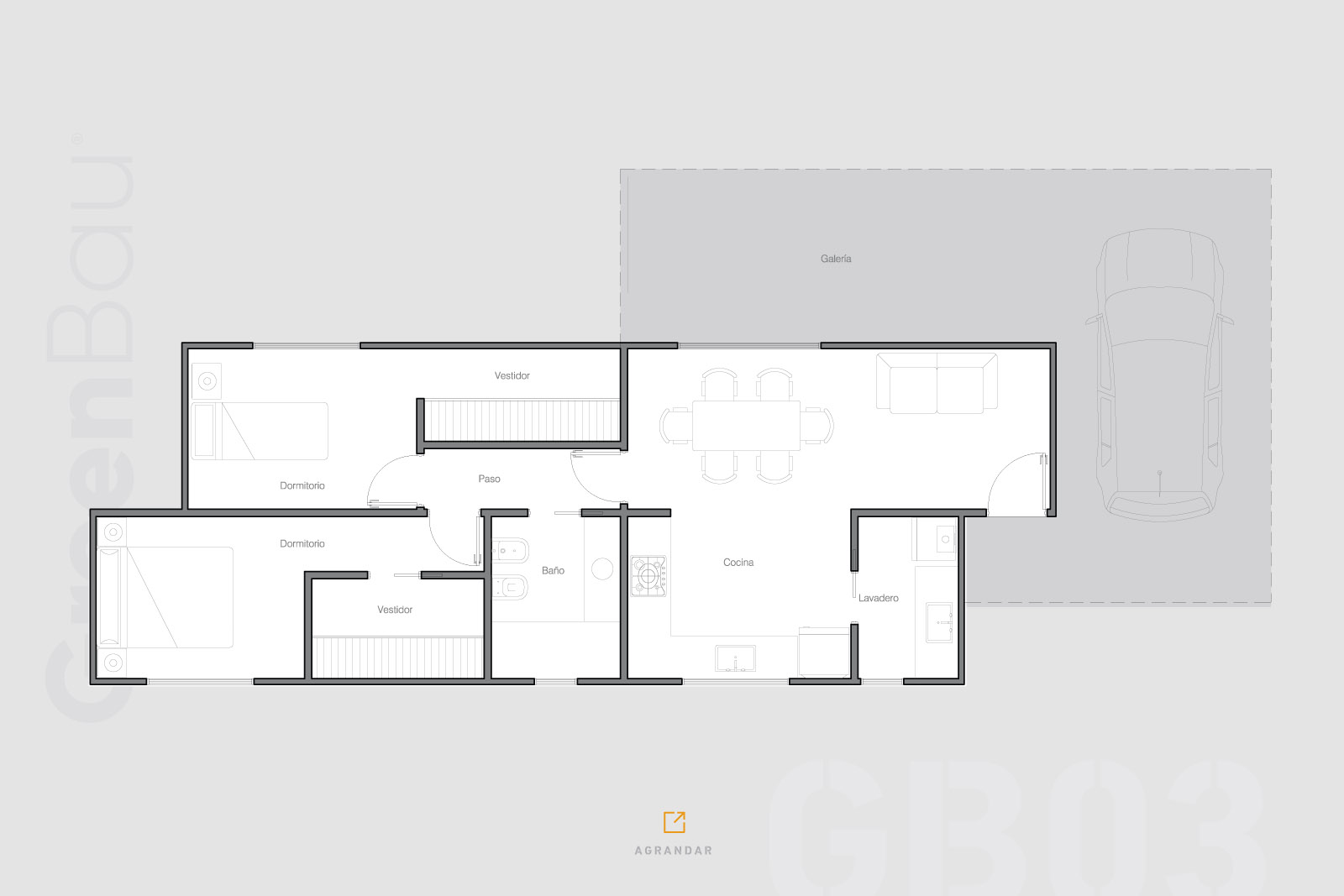 GreenBau Container Homes Modulo GB03