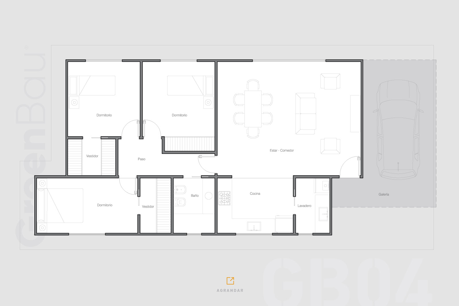 GreenBau Container Homes Modulo GB04